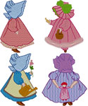 Sunbonnet Sue Collection Embroidery Design