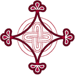 Redwork Celtic Diadem Cross Knot Embroidery Design