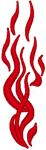 Flames #3 Embroidery Design