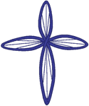 Infinity Cross Embroidery Design