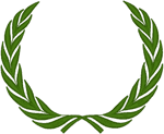 Laurel Wreath Monogram Frame Embroidery Design