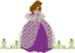 Among the Tulips Southern Belle Embroidery Design