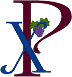Chi Rho with Grapes Embroidery Design