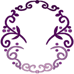 Decorative Scroll Frame Embroidery Design