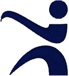 Martial Arts Logo #3 Embroidery Design