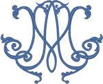 Marian Symbol #3 Embroidery Design