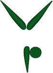 Artistic Gymnastics Pictogram Embroidery Design