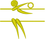 Volleyball Pictogram #2 Embroidery Design