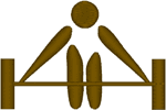 Weight Lifting Pictogram #2 Embroidery Design