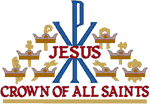 Crown of All Saints Embroidery Design