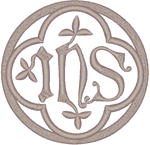 IHS Christogram/Monogram #4 Embroidery Design