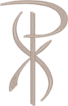 Chi Rho #9 Embroidery Design