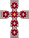Celtic Floral Cross #2 Embroidery Design