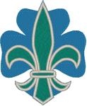 Fleur de Lis #13 Embroidery Design