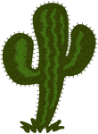 Saguaro Cactus Embroidery Design