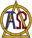 Stained Glass Alpha & Omega Symbol Embroidery Design