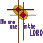 We Are One in the Lord Embroidery Design