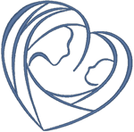 Madonna & Child #2 Embroidery Design