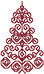 Redwork Versatile Element Embroidery Design