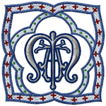 Vintage Ecclesiastical Design 22 Embroidery Design