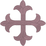 Machine Embroidery Design: Vintage Ecclesiastical Design 691