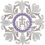 Vintage Ecclesiastical Design 741 Embroidery Design