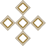 Religious Machine Embroidery Designs: Mascly Cross