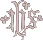 Machine Embroidery Design: Vintage Ecclesiastical Design 185