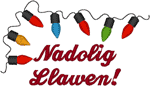 Merry Christmas in Welsh Embroidery Design