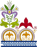 Vintage Ecclesiastical Design 286 Embroidery Design