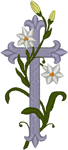 Machine Embroidery Design: Vintage Ecclesiastical Design 503