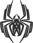 Tribal Spider #2 Embroidery Design