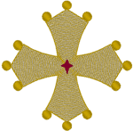 Clechee Cross Embroidery Design