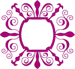 Ornate Frame Embroidery Design