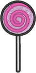 Little Lollipop Embroidery Design
