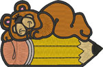 Get the Lead Out Embroidery Design