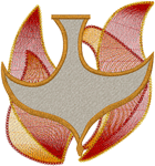 Christian Holy Spirit #8 Embroidery Design