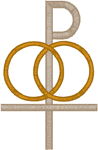 Christian Symbol of Marriage #2 Embroidery Design