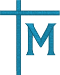 Marian Cross Embroidery Design