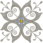 Vintage Ecclesiastical Design 880B Embroidery Design