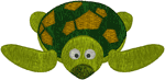 Green Turtle Embroidery Design
