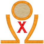 Chalice & Wafer Embroidery Design