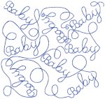 Quiltwork Baby Embroidery Design