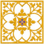 Vintage Ecclesiastical Design 27A Embroidery Design