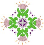 Mega Vintage Ecclesiastical Design 812 Embroidery Design