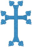 Machine Embroidery Design: Armenian Cross #2
