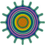 Native American Sun 1 Embroidery Design