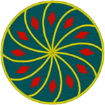 Native American Rosette 2 Embroidery Design