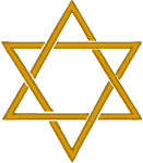 Star of David #1 Embroidery Design