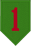 1st Infantry Division Design Embroidery Design